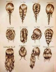 Coiffure Facile A Faire Seule Maison Design Coiffure Facile A Faire Seule 433 X 559 Pixels Design Braided Hairstyles Easy Medium Hair Styles Long Hair Styles