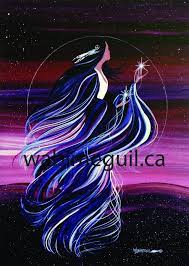 200 Series 249 White Star Woman Visit Our Facebook Page Wabimeguil Native American Paintings Native Art Native American Art