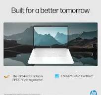 HP 14" Laptop Intel Celeron 4GB Memory 64GB eMMC Snowflake ...