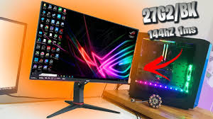 Oferece um controle preciso da altura e ângulo de visão para você ajustar o seu monitor como quiser. Monitor Aoc 27g2 Primeiras Impressoes Youtube