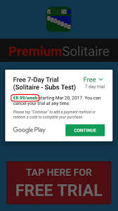 Downloading applications for android from malavida is simple and safe. Lukas Stefanko On Twitter Free Trial App That Isn T Really Free Or The Most Expensive Solitaire Ever Https T Co V9az346lx9 Scam Fake Android Googleplaystore Https T Co Frclvsyzw7
