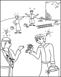 38+ tower of babel coloring pages for printing and coloring. Free Bible Coloring Page For Sunday School Confusion At The Tower Of Babel