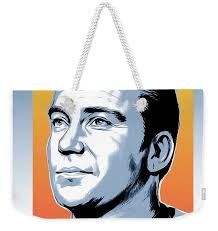Kirk Weekender Tote Bag by Greg Joens