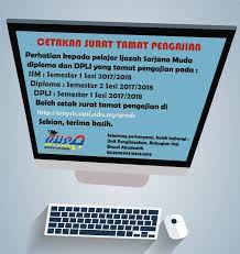 Menangani surat masuk penanganan surat masuk adalah semua kegiatan yang dilakukan sejak penerimaan surat masuk, pengelolahan/penyelesaian hingga surat tersebut tersimpan. Surat Tamat Pengajian Upsi