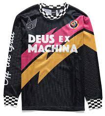Deus ex machina pill ls tee black. Deus Ex Machina Moto Jersey Curlewis Black Combo 24helmets De