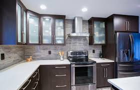 paint vs stained cabinets %% home