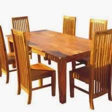 Daftar harga kursi kayu jati. 30 Daftar Harga Model Meja Makan Kayu Jati Minimalis Dan Modern 2 4 6 Set Kursi Kursi Jati