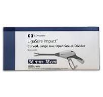 Covidien LF4418 - LigaSure Impact, Curved, Large Jaw, Open Sealer/ Divider;  36mm-18cm - Each