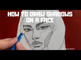 How To Draw Shadows On A Face Youtube How To Draw Shadow Drawings Beautiful Pencil Sketches