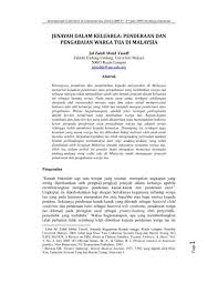 Pengalaman dan faktor pengabaian warga emas.keatas, warga emas yang tinggal bersendirian dan warga. Penderaan Dan Pengabaian Warga Tua Di Malaysia