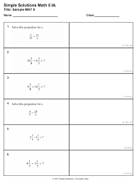Download A Sample From The Simple Solutions Worksheet Generator Create And Print Work Free Downloadable Worksheets Common Core Worksheets Worksheet Generator