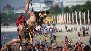 Di tengah hiruk pikuk ibu kota yang padat merayap. Festival Ogoh Ogoh Di Pantai Ancol Foto Tirto Id