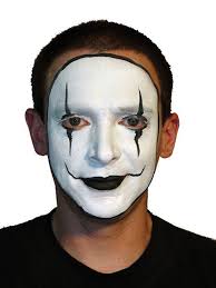 Black And White Clown Makeup Clown White Makeup White Makeup Clown Makeup