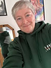 Wearing my new Mary Earps hoodie today. Much is said about the rise in  women's football inspiring the younger generation but it inspires me  too…and makes me so proud to see the