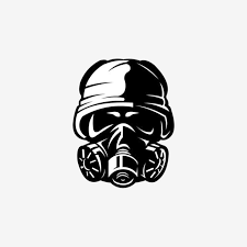 Radioactivity With Gas Mask Pollution And Danger Gas Mask Grunge Radioactive Sign Radioactive Hazard Danger Icons Gas Icons Sign Icons Png And Vector With Tr Gas Mask Gas Mask Art Straight