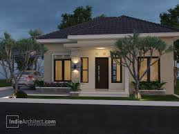 Gambar rumah satu lantai minimalis contoh sebuah perencanaan tinggal aguscwidcom berikut contoh model perencanaan semoga informasi ini bermanfaat dapur rmakan berorientasi ke taman dalam plus ada mezanin. Kumpulan Desain Rumah 1 Lantai Indie Architect