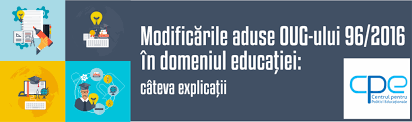 Materiale juridice (stiri, jurisprudenta, legislatie, articole juridice) cu privire la subiectul oug 96/2016. PublicaÈii Centrul Pentru Politici Educational