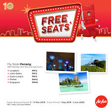 You can travel with more than 100 other airline operators to destinations across asia, the middle east, europe, and the americas! Air Asia Free Seat Promotion Saving Kaki Festive Promos