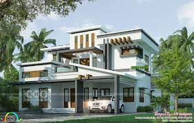That includes our modification or custom home plan pricing as well. 4 Bedroom Box Model Contemporary House Design Kerala Home Design And Floor Plans 8000 Houses