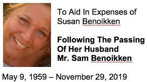 Fundraiser for Susan Benoikken by Cathy Gillespie : Help Susan Swarner  Benoikken