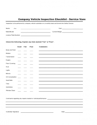 Checklist items may reflect occupational. 23 Vehicle Checklist Templates In Pdf Ms Word Excel