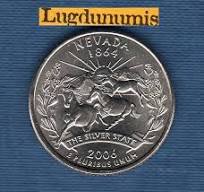 Etats Unis Quarter Dollar 2006 D Nevada série des Etats ...