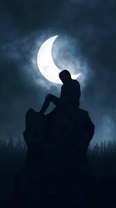Available for hd, 4k, 5k pc, mac, desktop and mobile phones. Lonely In The Night Moon Photography Moon Art Night Sky Photos