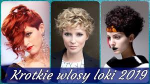 Uwzględniliśmy najnowsze trendy, nieco klasyki, nie zapominając o nutce ekstrawagancji. 20 Pomyslow Na Modne Krotkie Fryzury Damskie Loki 2019 Youtube
