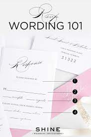 Rsvp Wording 101 Wedding Response Cards Rsvp Wedding Cards Wedding Invitation Details Card