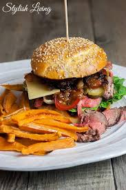 Leckerster Burger Von Welt Stylish Living Lecker Burger Lecker Rinderfilet