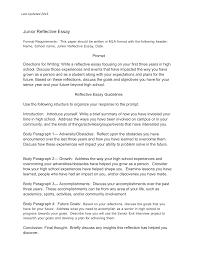 List all activities that you should do to write your reflective essay. Telecharger Gratuit Junior Reflective Essay