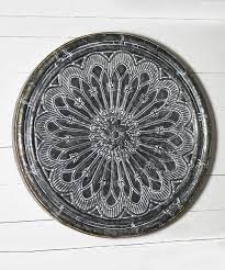 Take A Look At This Pd Home And Garden Round Tin Wall Medallion Today Wall Medallion Tin Walls Medallion