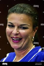 Assistant district attorney Freda Black smiles during a press conference  Friday, Oct. 10, 2003, in the Durham County Judicial Building in Durham,  N.C., after Michael Peterson was convicted of first degree murder