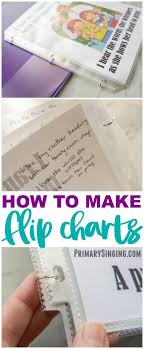 how to make use flip charts