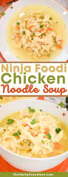 Ninja Foodi Chicken Noodle Soup Recipe Chicken Noodle Soup Recipes Soup Recipes