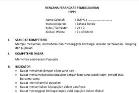 Silabus Rpp Prota Promes Bahasa Sunda Kelas 7 Kurikulum 2013 Kurikulum Bahasa Belajar