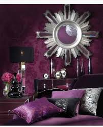 Purple And Silver Decor Purple Living Room Purple Bedroom Design Purple Bedrooms