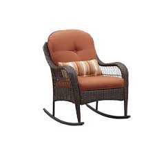 By adding, removing or switching out the small things, you can create a whole new look for your balcony, garden or patio. Better Homes Gardens Azalea Ridge Outdoor Wicker Rocking Chair Orange Walmart Com Walmart Com