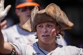 Baltimore Orioles second baseman Jackson Holliday (7) hits a home run  against the Atlanta Braves during the third inning at Truist Park. 67712495  Editorial Image