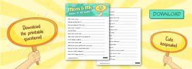 Tv, radio & stage quiz type: The Mom Me Know It All Game How Well Do You Know Mom Kidsguide Kidsguide