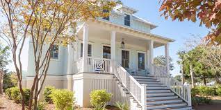 To achieve this, the majority of beach house plans and coastal home plans are built on pier foundations to accommodate the rising tides and waves, characteristic of oceanfront property. Coastal Cottage Home Plans Flatfish Island Designs Coastal Home Plans