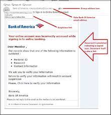 Bank of america is the marketing name for the global banking and global markets business of bank of america corporation. Fake Bank Of America Email Pc Talk Forum Digital Photography Review