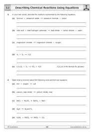 Learn vocabulary, terms and more with flashcards, games and other study tools. Describing Chemical Reactions Using Equations Worksheet Tpt