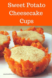 Sweet Potato Cheesecake Cups Recipe Sweet Potato Recipes Canned Sweet Potato Recipes Sweet Potato Cheesecake