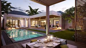 Nouvelle Residence De 9 Villas Aux Portes De Grand Baie A Pereybere Des Villas Spacieuses De Style Javanais Avec 3 Ou 4 C Villa Village Houses Luxury Property