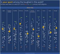 60 sports in 6 charts creative ways to explore large