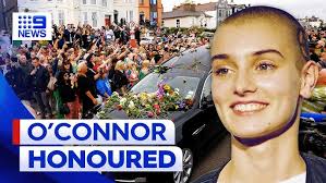 Thousands in Sinead O’Connor's hometown in Ireland honour the late singer