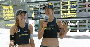 Bárbara e carol começaram o dia com uma vitória apertada nas quartas de final contra as suíças tanja hüberli e nina betschart: Beachvolleyball Betschart Huberli Im Interview Nach Halbfinaleinzug