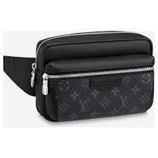 Rewind the clock because the bum bag is back. Louis Vuitton Lv Bumbag Outdoor Black Leather Ref 235559 Joli Closet