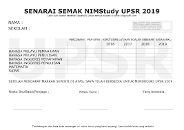 Semakan keputusan permohonan upuonline spm/setaraf bagi sesi akademik 2020/2021. Senarai Semak Hadapi Upsr 2019 Dengan Penuh Yakin Cikgu Suffi Cs